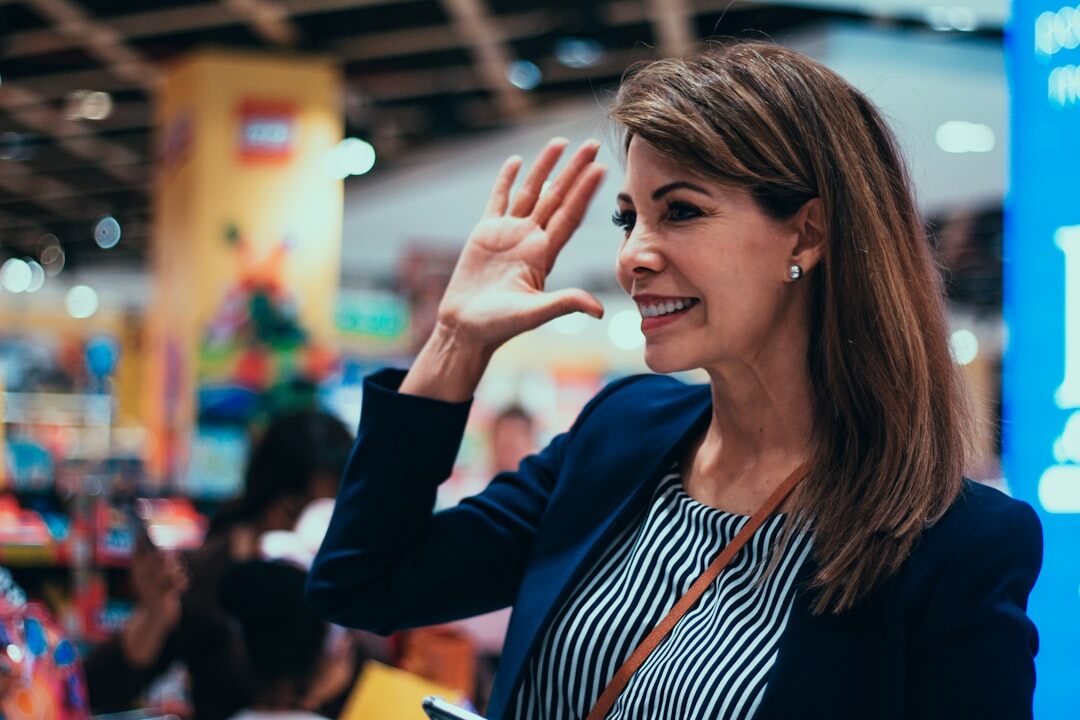 professional woman communicating effectively
